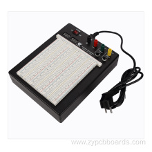 Black Flameresistant 2420 Point Powered Breadboard